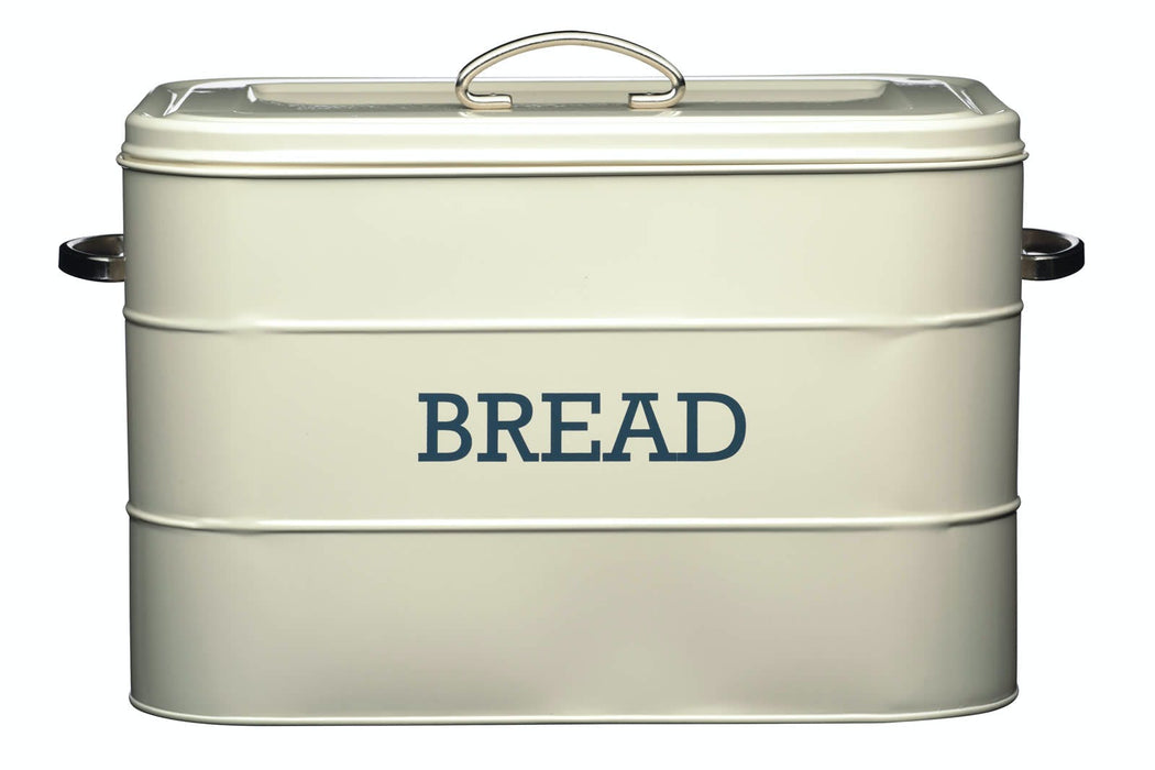 KitchenCraft Living Nostalgia Antique Cream Bread Bin