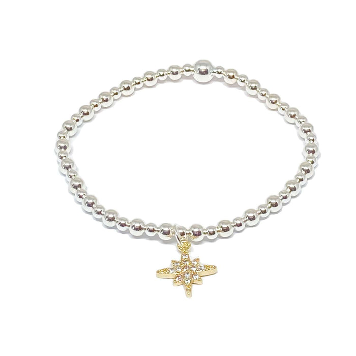 Clementine Krista Star Bracelet - Gold