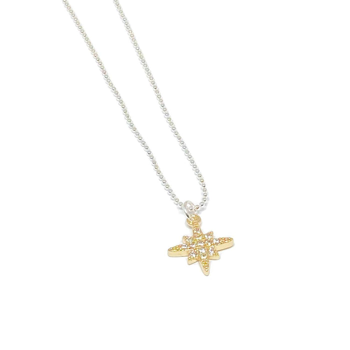 Clementine Krista Star Necklace - Gold