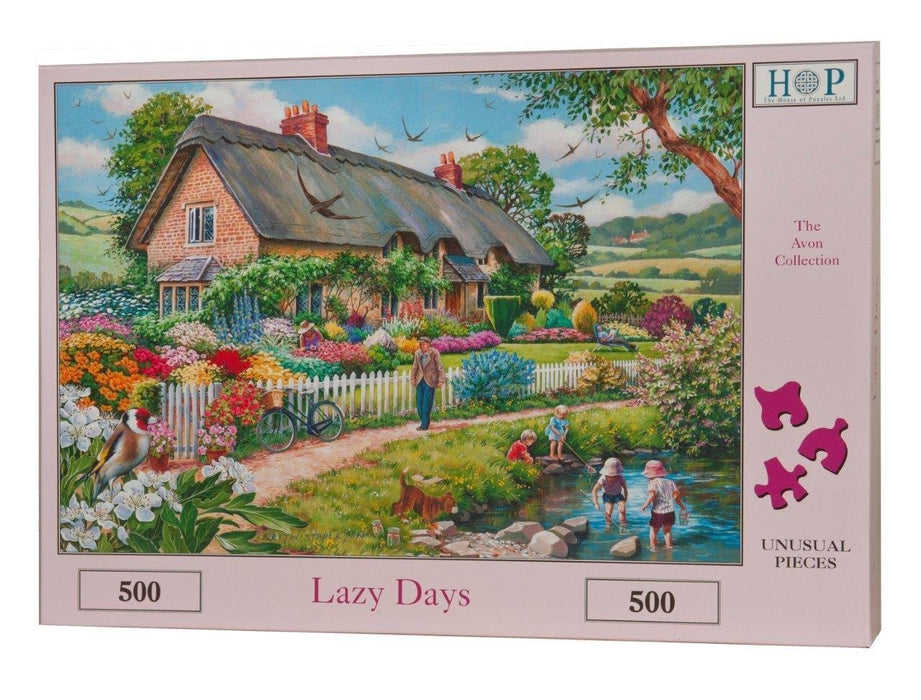 HOP Lazy Days 500 Piece Jigsaw Puzzle