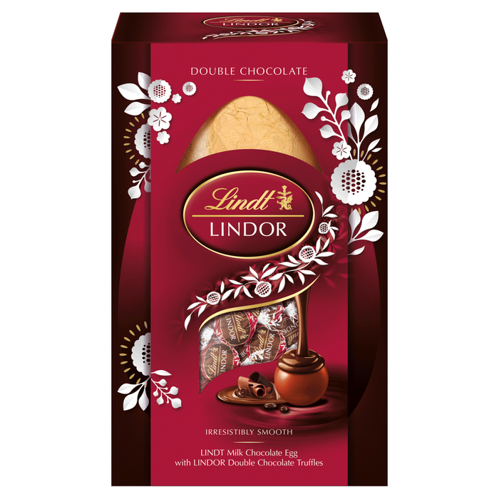 Lindt Lindor Double Chocolate Easter Egg
