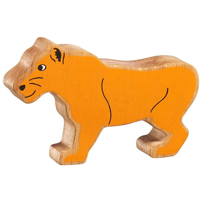Lanka Kade Wooden Toy Natural Orange Lioness