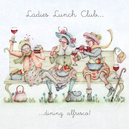 Berni Parker Ladies Lunch Club Card