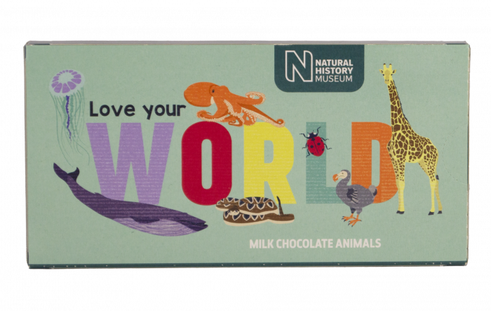 Natural History Museum Love Your World Chocolate Shapes
