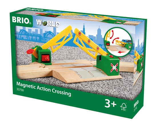 Brio Magnetic Action Crossing For Railway