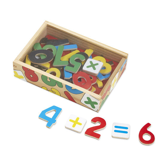 Melissa and Doug Magnetic Wooden Numbers