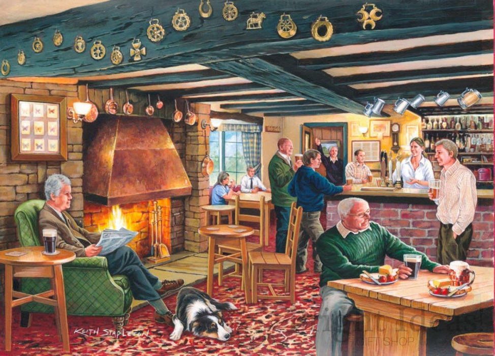 HOP Mine's a Pint 500 Piece Jigsaw Puzzle