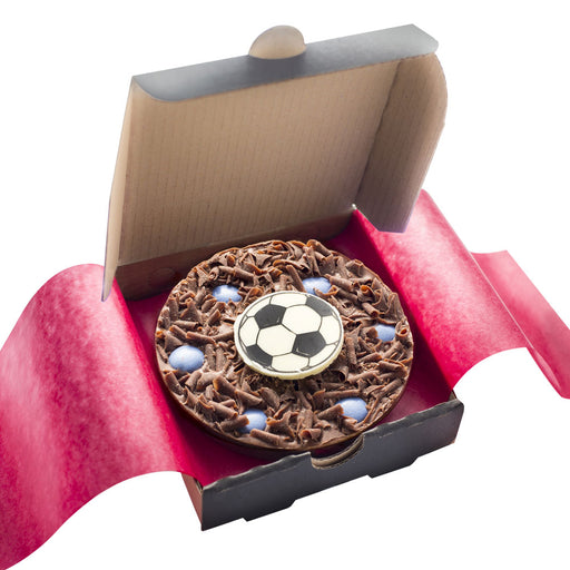 Mini Football Chocolate Pizza