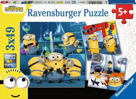 Ravensburger Minions 2 3x 49pc Puzzles