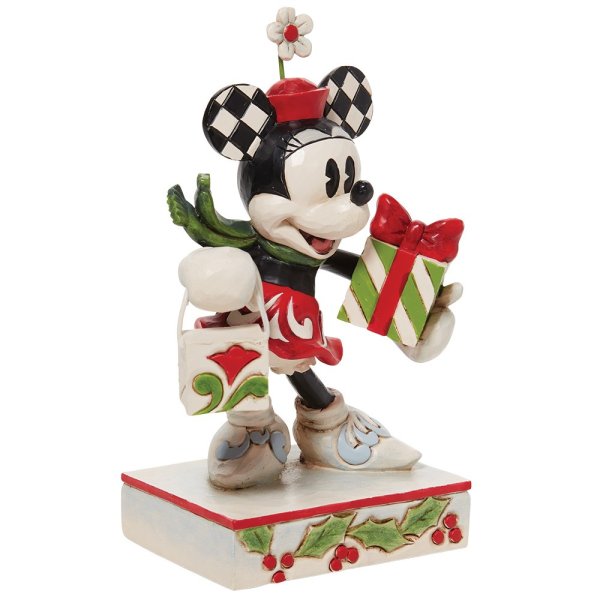 Disney Christmas Minnie Figurine