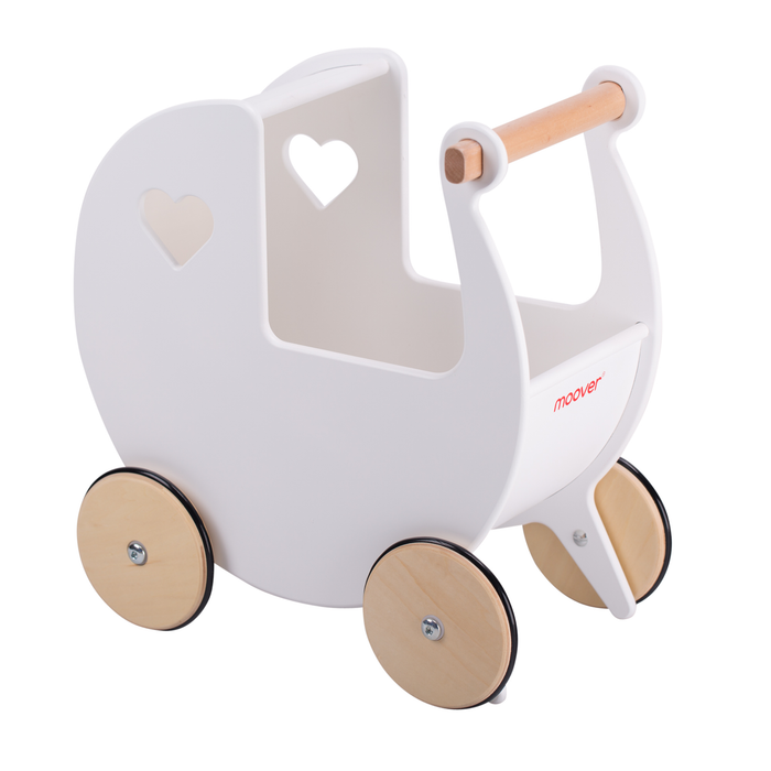 Wooden top dolls buggy