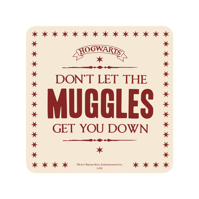 Harry Potter Muggles Single Coaster