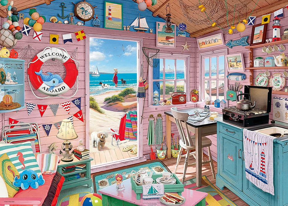 Ravensburger My Beach Hut My Haven 1000 Piece Jigsaw Puzzle