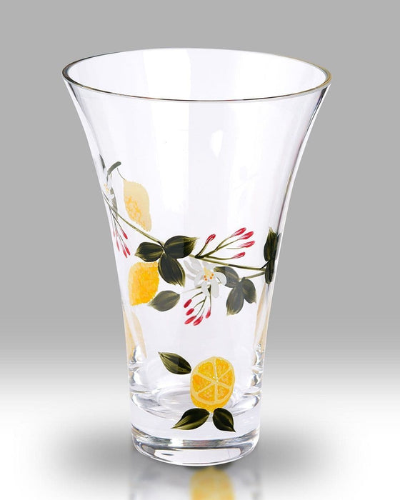 Nobile Glassware Lemon Grove 19cm Flared Vase