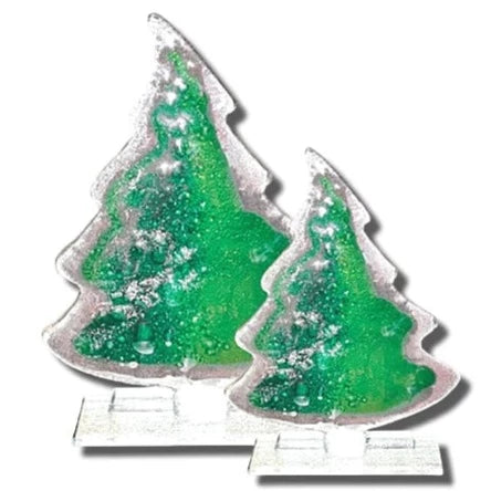 Nobile Glassware Large Green Christmas Tree