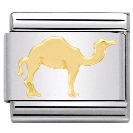 Nomination Classic Gold Animals Camel Charm