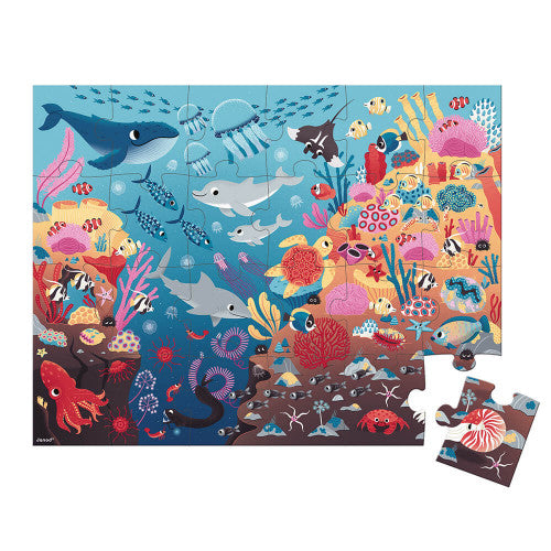 Janod Magic Ocean Puzzle 24 pieces