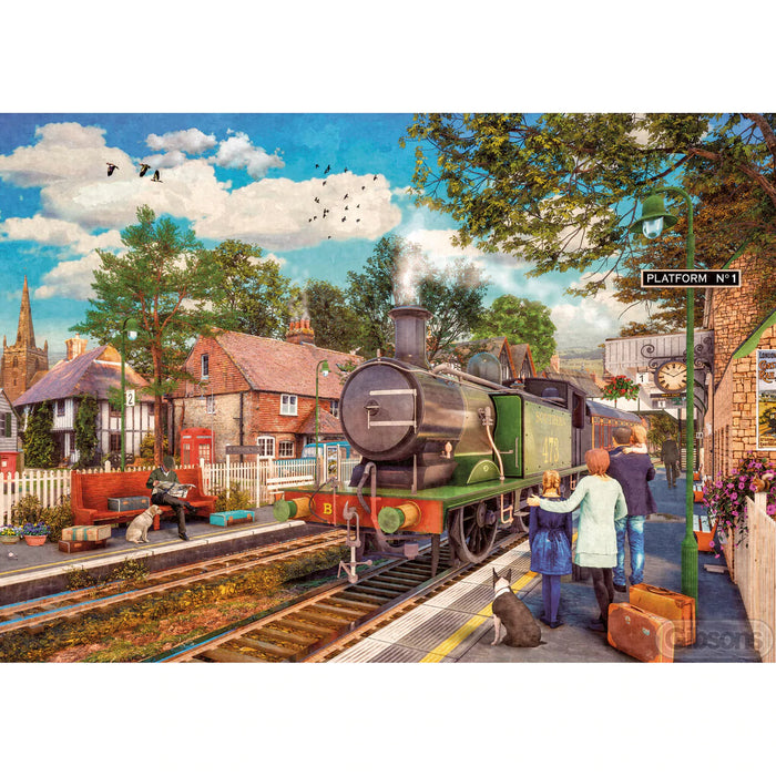 Gibsons Off To The Coast 500pc Jigsaw Puzzle