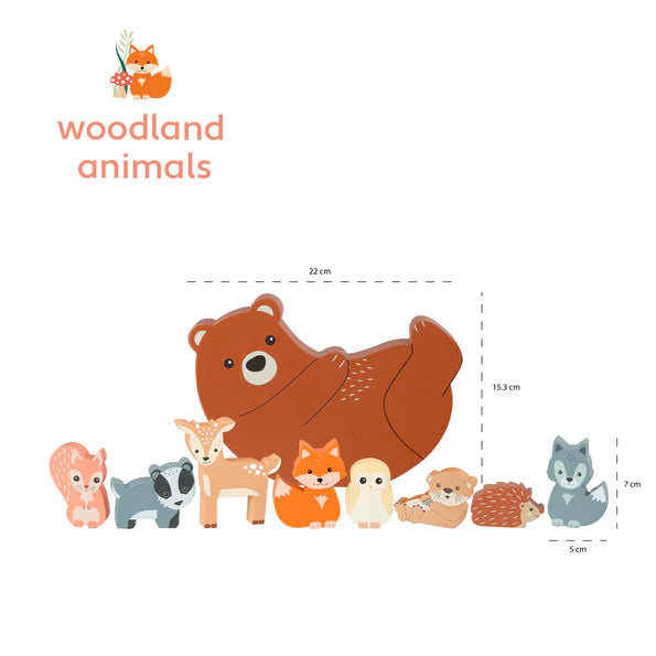Orange Tree Woodland Animal Balancing Game