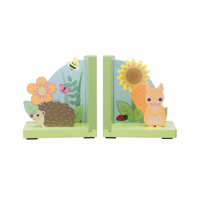 Orange Tree Spring Garden Bookends
