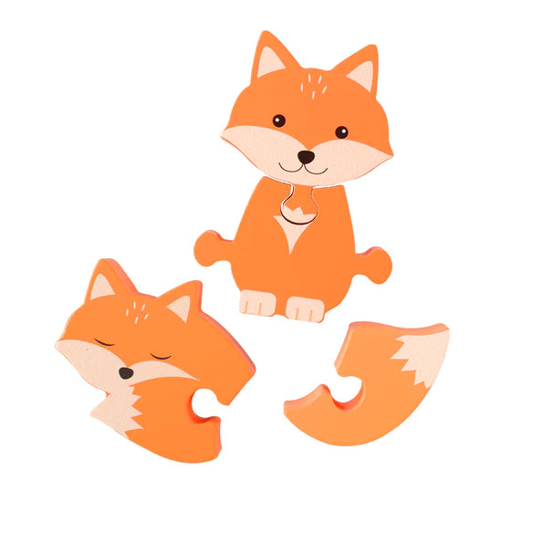 Orange Tree Woodland Fox Puzzle