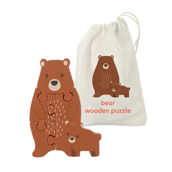 Orange Tree Woodland Bear Puzzle