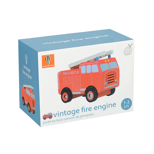 Orange Tree Vintage Fire Engine