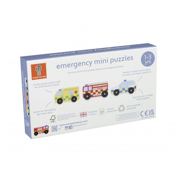 Orange Tree Emergency Services Mini Puzzle Set