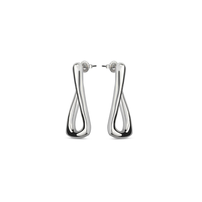 UNOde50 Earrings For U Silver