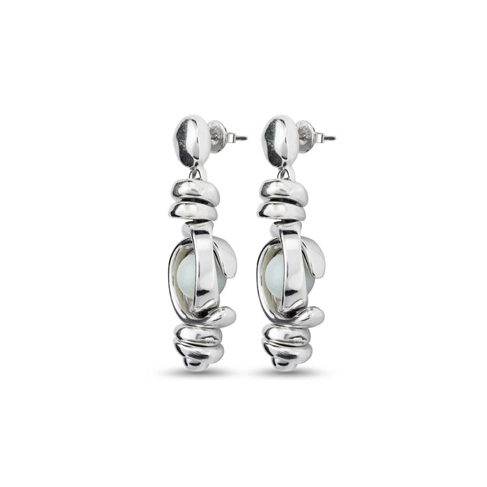 UNOde50 Earrings Planets Silver
