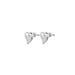 UNOde50 Earrings Heart Silver