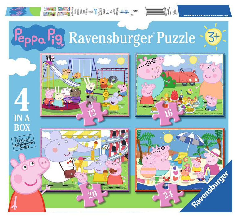 Ravensburger Peppa Pig 4 in a Box Puzzle
