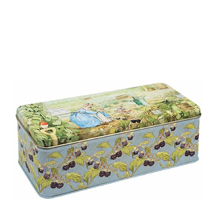 Peter Rabbit Rectangle Tin with Clotted Cream Shortbread