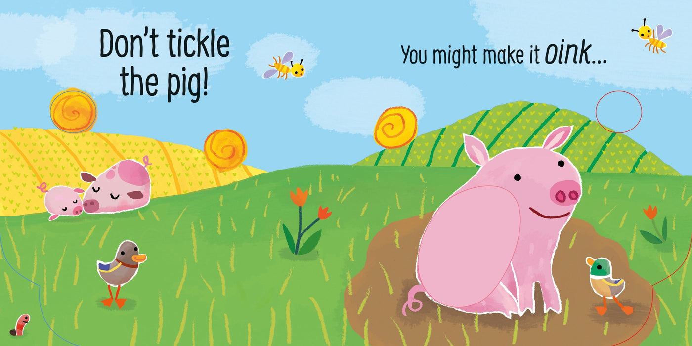 Usborne Don't Tickle the Pig! Book