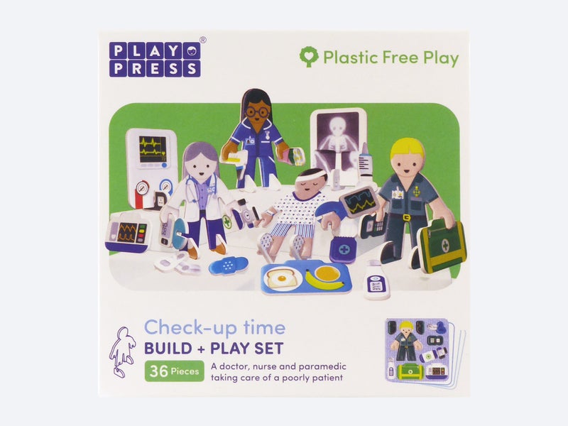 Playpress Check-Up Time Eco Friendly Playset