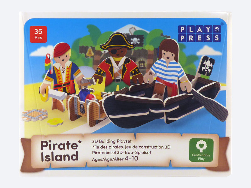 Playpress Pirate Island Eco-Friendly Playset