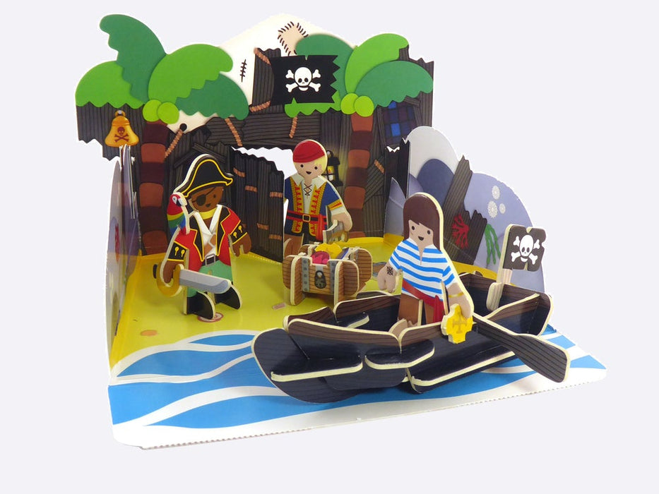 Playpress Pirate Island Eco-Friendly Playset