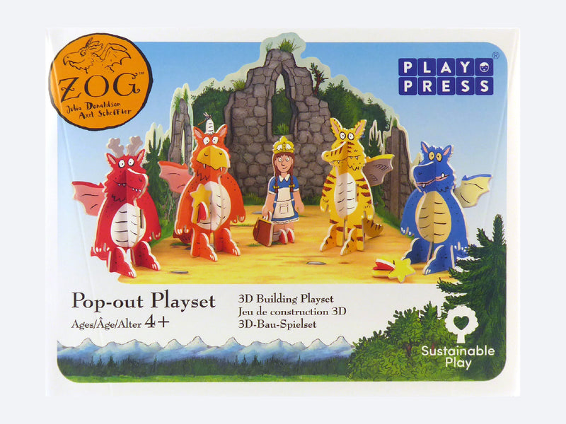 Playpress Zog Pop-out Eco Friendly Playset