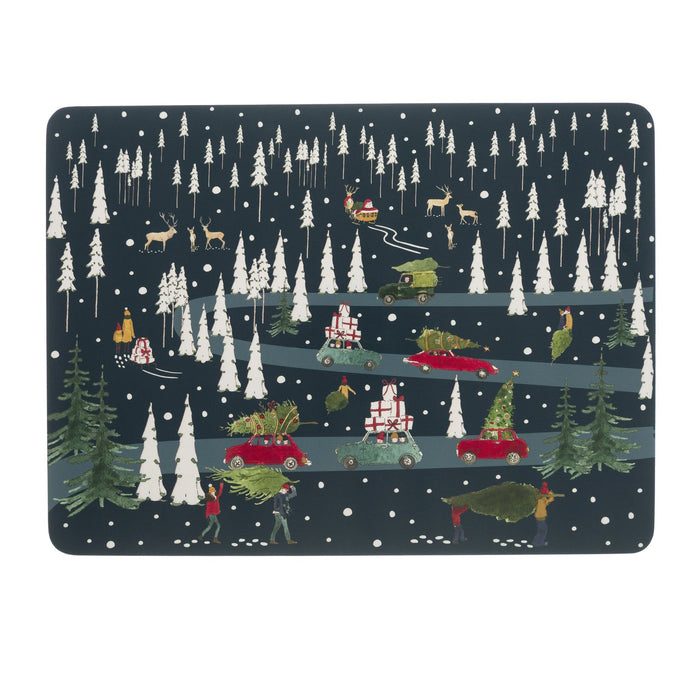 Sophie Allport Home for Christmas Placemats (Set of 4)