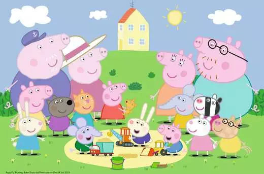 Ravensburger Peppa Pig Fun in the Sun 35pc Puzzle