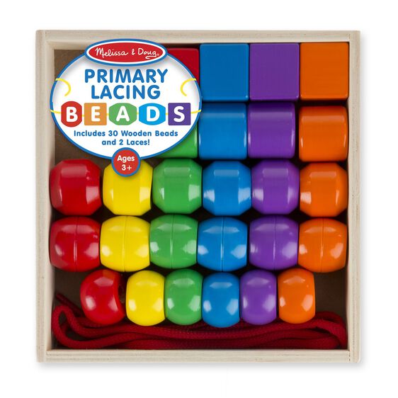 Melissa and Doug Primary Lacing Beads