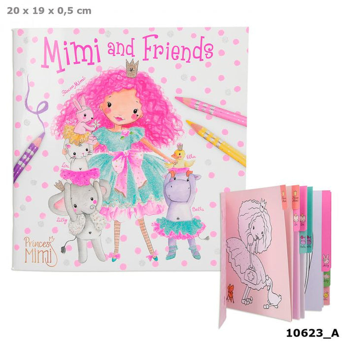 Princess Mimi and Friends Colouring Book