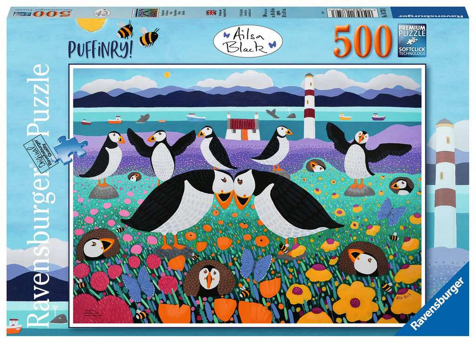 Ravensburger Puffinry 500 Piece Puzzle