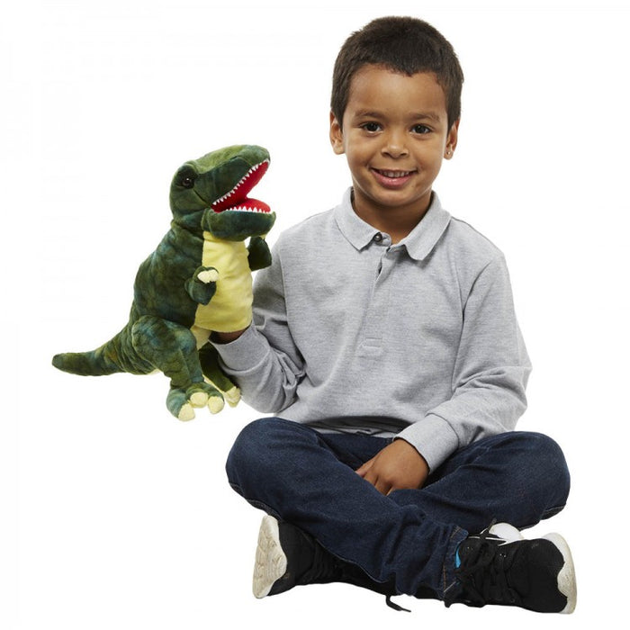 The Puppet Company Baby Dinos - Green T-Rex