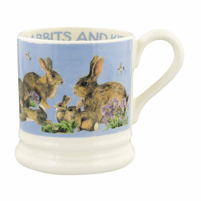 Emma Bridgewater Rabbits & Kits 1/2 Pint Mug