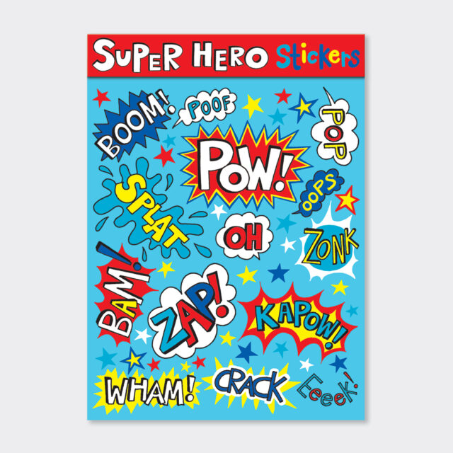 Rachel Ellen Sticker Books – Super hero