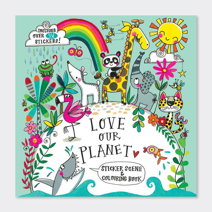 Rachel Ellen Sticker Scene Books – Love our Planet