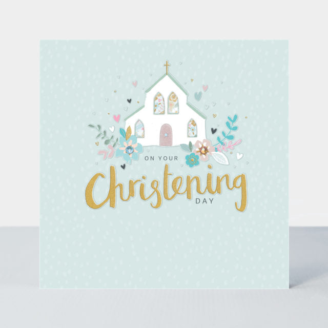 Rachel Ellen Christening Card