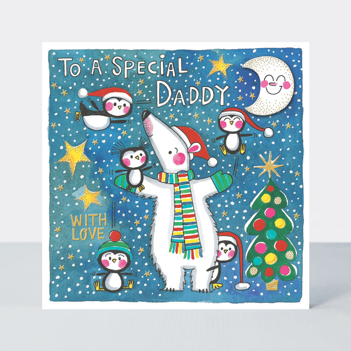 Rachel Ellen Special Daddy Christmas Card