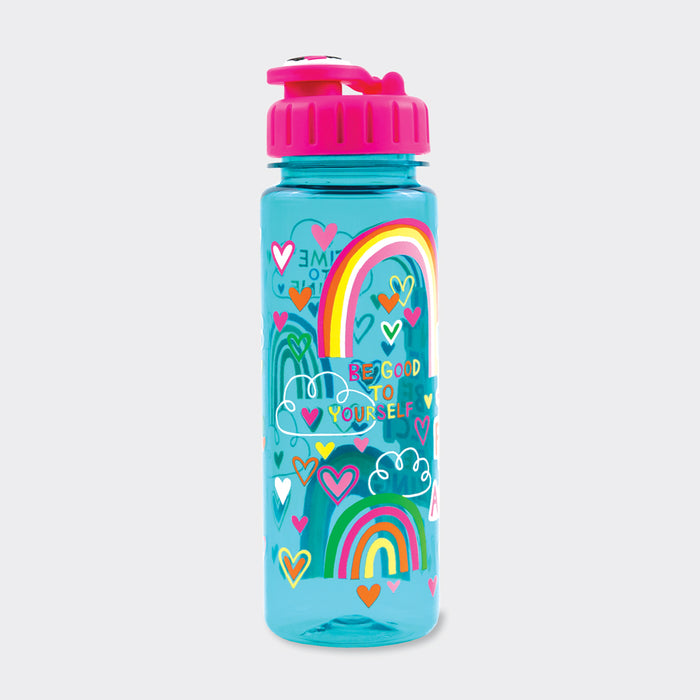 Rachel Ellen Water Bottle - You Don't Have To Be Perfect Rainbows